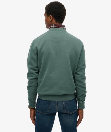 Micro Logo Crew Sweatshirt Image 5