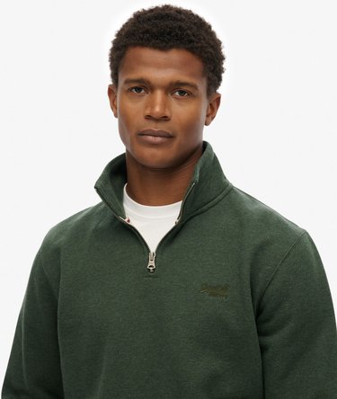Essential Logo Half Zip Sweatshirt Image 4