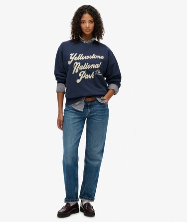 Lo-fi Outdoor Loose Sweatshirt Image 3