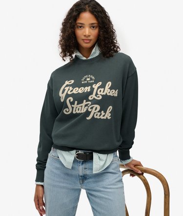 Lo-fi Outdoor Loose Sweatshirt Image 2
