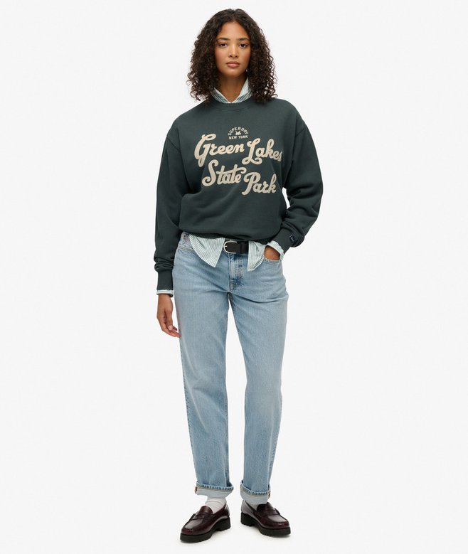 Lo-fi Outdoor Loose Sweatshirt
