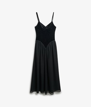 Samt-Korsett-Midikleid Image 8