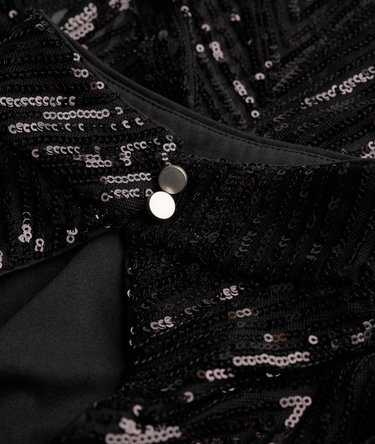 Open Back Long Sleeve Midi Dress Image 7