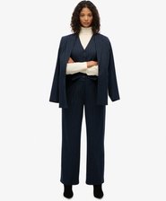 Mid Rise Krijtstreep Broek
