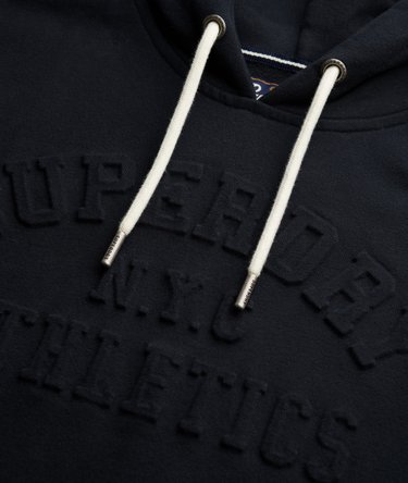 Athletic Embossed Oversized Hoodie Image 6