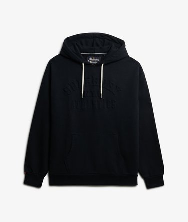 Athletic Embossed Oversized Hoodie Image 7