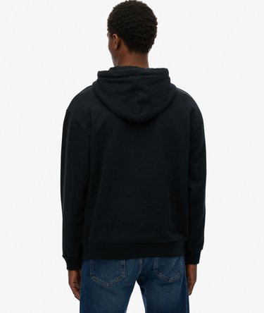 Athletic Embossed Oversized Hoodie Image 5