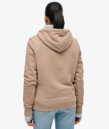 Embellished Vintage Logo Relaxed Hoodie Image 5