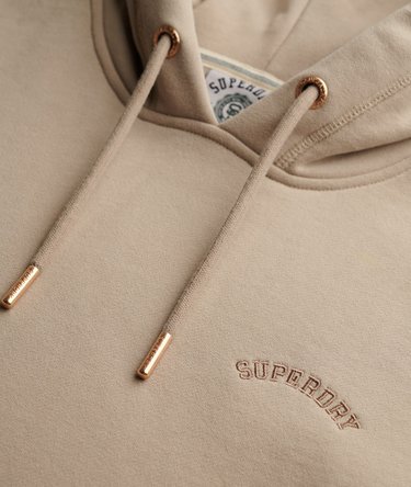 Felpa con cappuccio con logo ricamato Essential Image 6