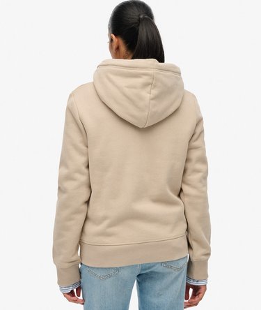 Felpa con cappuccio con logo ricamato Essential Image 5