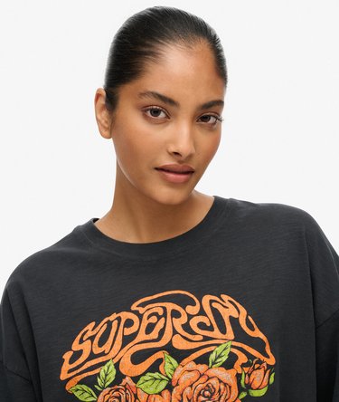 Biker Rock Oversized T-Shirt Image 4