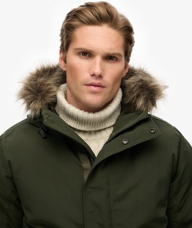 Everest Faux Fur Bomber Jacket Image 4
