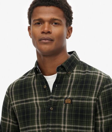 Long Sleeve Cotton Lumberjack Shirt Image 4