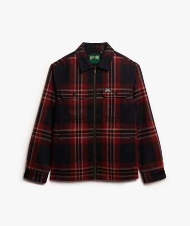 Wool Miller Zip Overskjorte Image 6