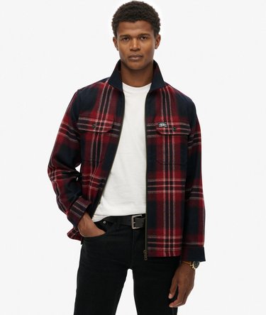 Wool Miller Zip Overskjorte Image 1