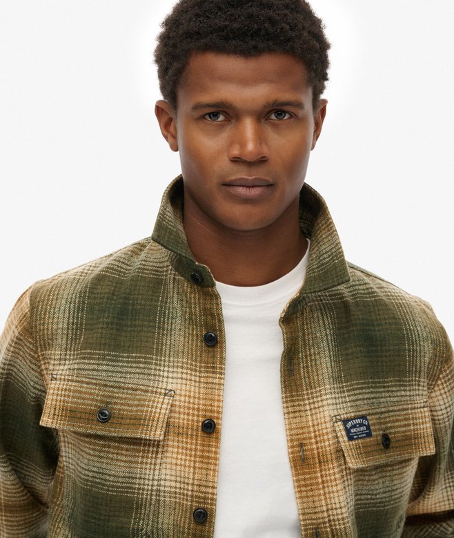 Wool Blend Miller Overshirt