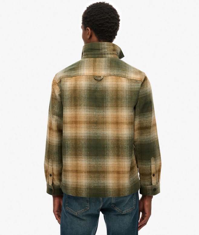 Wool Blend Miller Overshirt