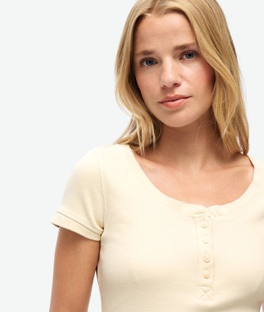 Essential Button Down Short Sleeve Top Image 2