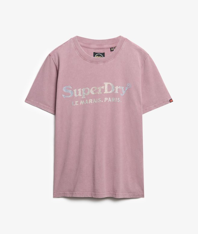 Venue Metallic Relaxed T-Shirt