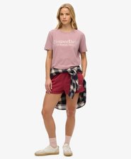 Venue metallic T-shirt met relaxte pasvorm