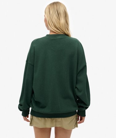 Outdoor Location Loose Crew Sweatshirt Image 4