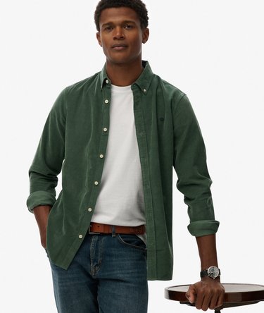 Classic Needle Cord Shirt Image 2