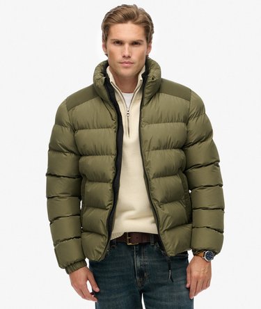 Sports Puffer Jacket Image 1