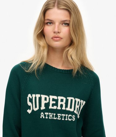 Pull en maille à motif intarsia décontracté Image 4