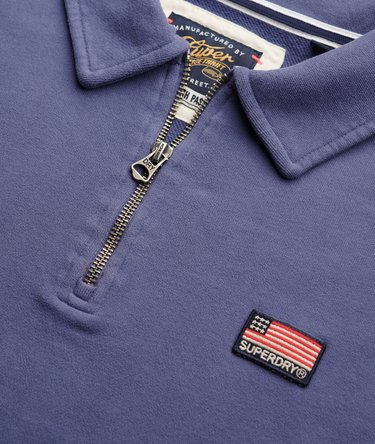 Athletic Collared Half Zip Jumper Image 6