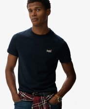 T-shirt brodé à contraste essentiel