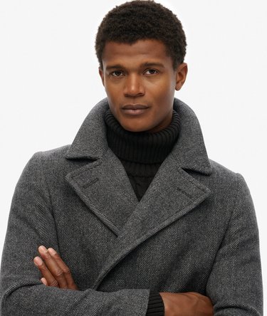 Merchant Wool Pea Coat Image 4