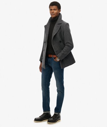 Merchant Wool Pea Coat Image 3