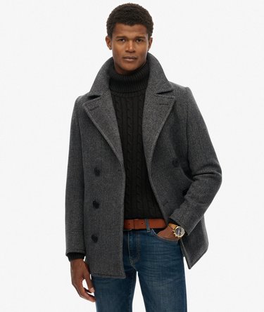 Merchant Wool Pea Coat Image 1