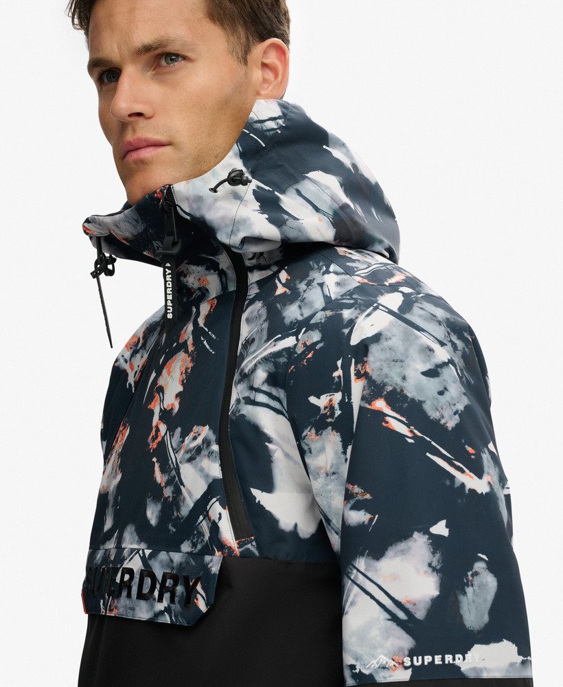 Veste De Ski Freestyle Superdry Homme - Coupe Classique - Noir Ou Bleu Marine - 12