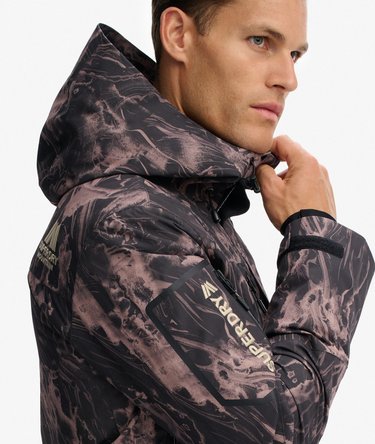 Hooded Ski Shell Jacket Image 2