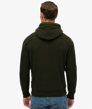 Fleece hoodie met micrologo Image 5