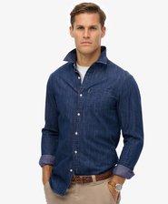 Langärmeliges Essential Jeanshemd