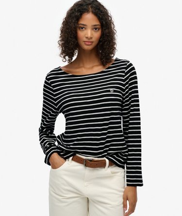 Studios Slub Long Sleeve Top Image 1