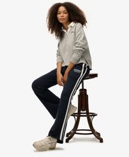 Athletic Stripe Flare Joggers