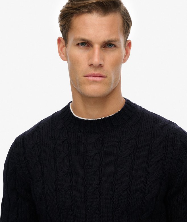 Jacob Cable Knit Jumper