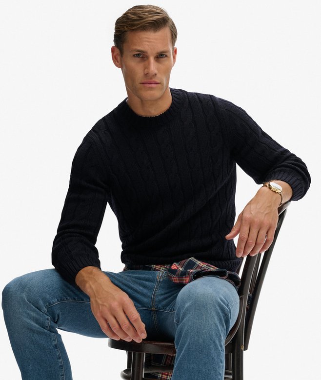 Jacob Cable Knit Jumper