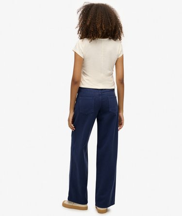 Pantalon Baggy Taille Moyenne Image 6