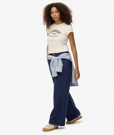 Pantalon Baggy Taille Moyenne Image 5