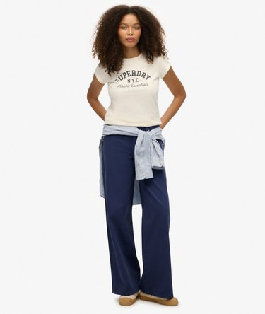 Pantalon Baggy Taille Moyenne Image 3