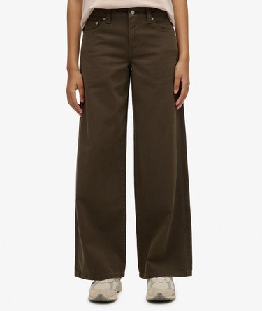 Mid Rise Baggy Pants Image 3