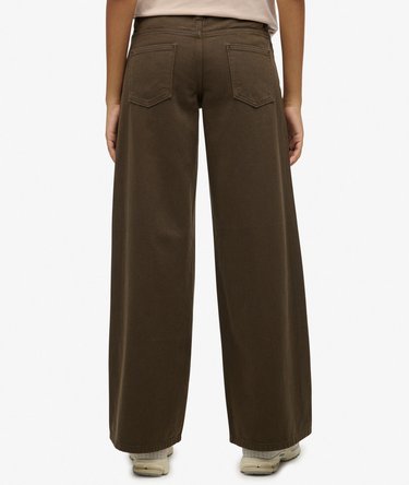 Mid Rise Baggy Pants Image 4
