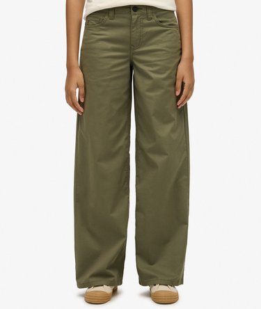 Mid Rise Baggy Chino Image 3