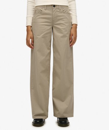 Mid Rise Baggy Chino Image 3