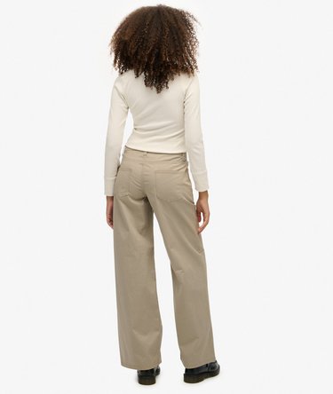 Mid Rise Baggy Chino Image 6