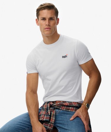 Essential Contrast Embroidered T-Shirt Image 2